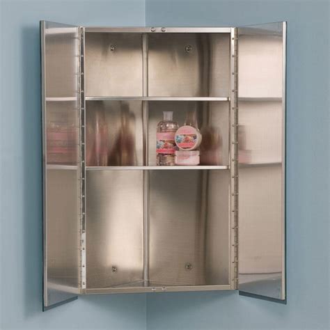 Stainless steel Corner Medicine Cabinets 